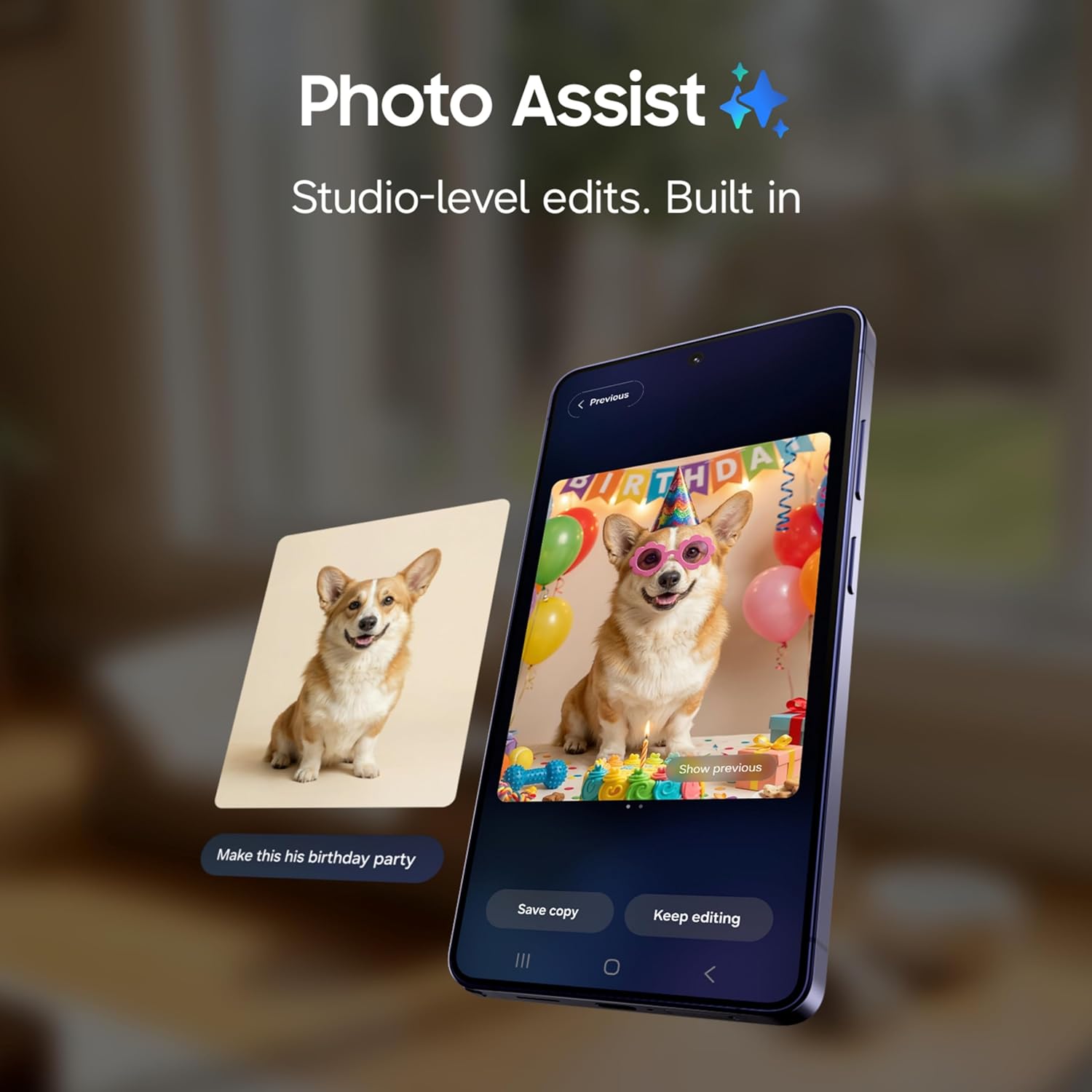 Samsung Galaxy S26 Ultra 5G (Black, 12GB RAM, 256GB Storage) with Built-in Privacy Display, AI Phone, Photo Assist, Creative Studio, 200MP Camera, 5000mAh Battery and Snapdragon 8 Elite Gen 5